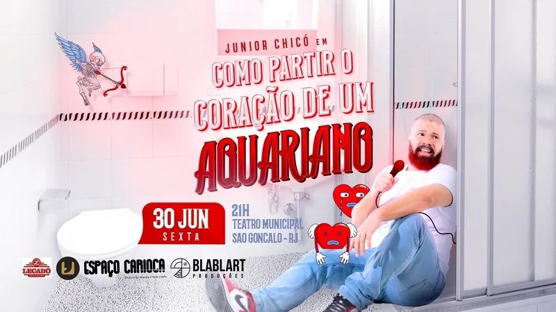 Stand-up acontece em sessão única nesta sexta-feira (30/06)