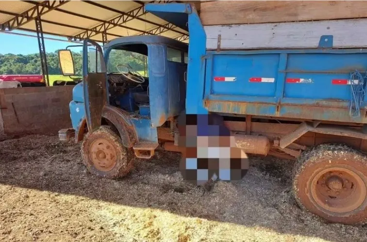 Militares do Corpo de Bombeiros chegaram e o homem já estava sem vida