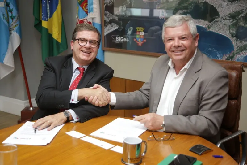 O prefeito Axel Grael destacou que existe um conjunto de áreas que o acordo permite um trabalho em parceria