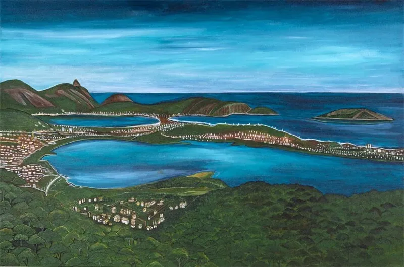 A mostra tem apoio da Fundação de Arte de Niterói
