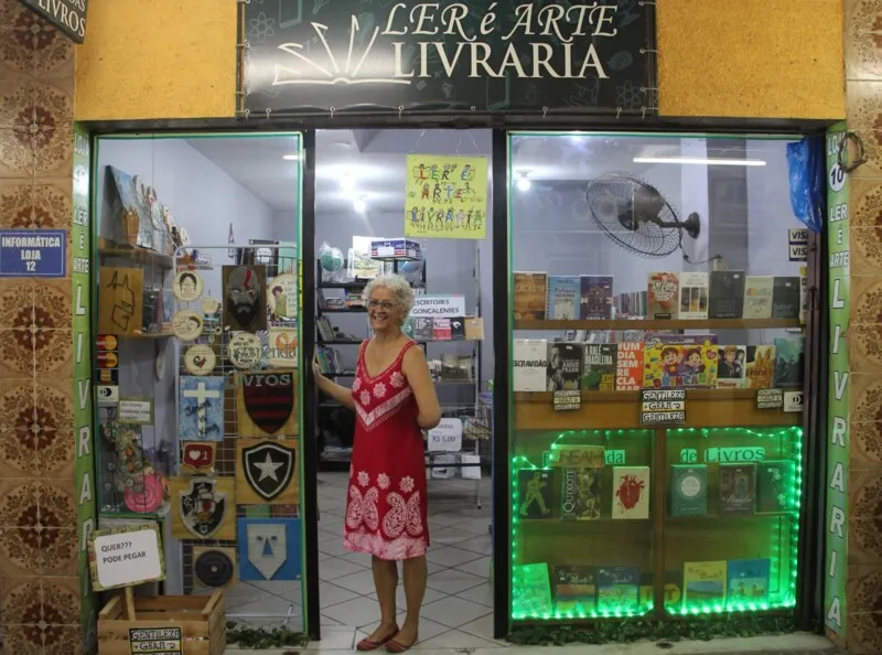 Virginia, na Livraria Ler é Arte