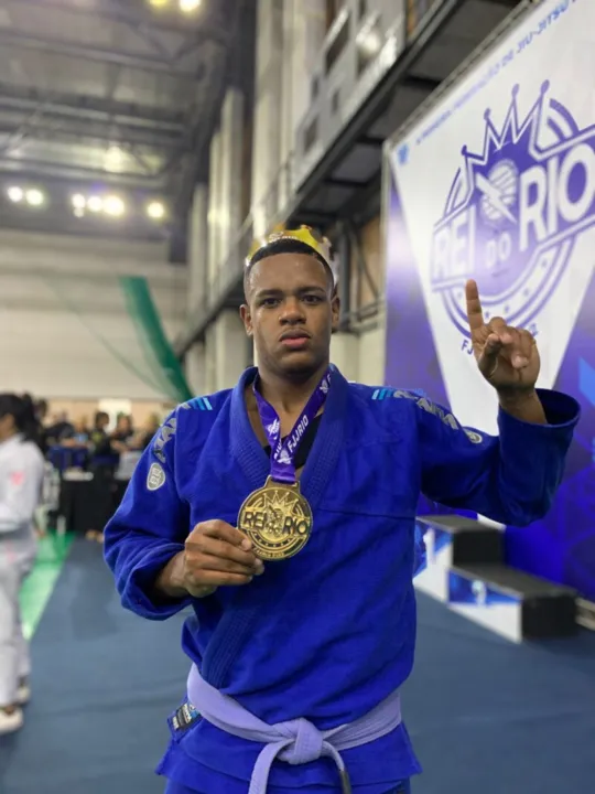 Daniel Andrade treina jiu-jitsu há mais de 7 anos