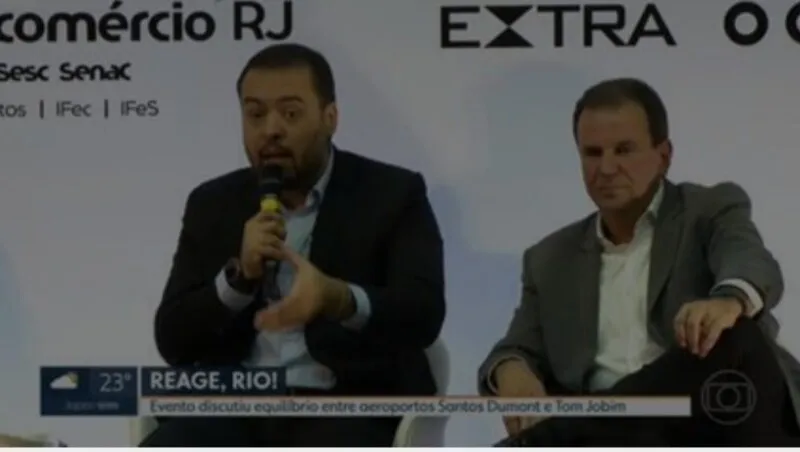 Paes e Castro propuseram soluções para igualar o fluxo de passageiros dos dois aeroportos