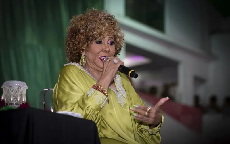 A cantora Alcione será homenageada no lançamento oficial do enredo de 2024 da Mangueira