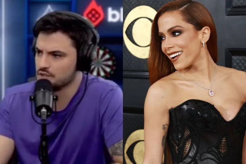Felipe Neto já foi vaiado por fãs de Anitta em premiação