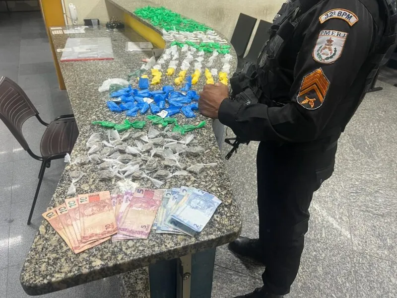 Apreensão foi realizada por agentes do 32º BPM