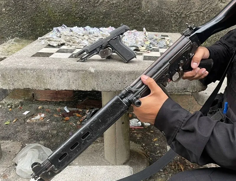 Apreensão foi realizada por agentes do 12ºBPM