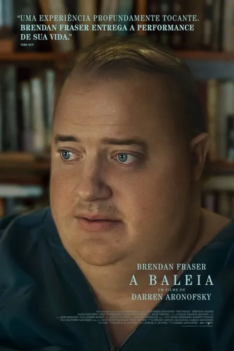 Entre os filmes, está 'A Baleia', de Darren Aronofsky, com o premiado ator Brendan Fraser no elenco