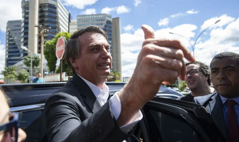 O ex-presidente Jair Bolsonaro prestou depoimento à Polícia Federal (PF), nesta quarta-feira (26)