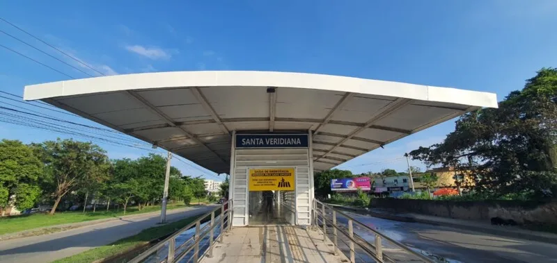 O acidente teria acontecido nas proximidades da Estação Santa Veridiana, no corredor Transoeste
