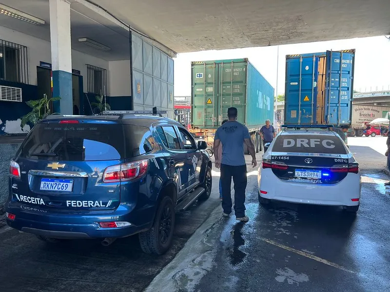 O trabalho foi realizado pela Divisão de Vigilância e Repressão ao Contrabando e Descaminho da Receita Federal