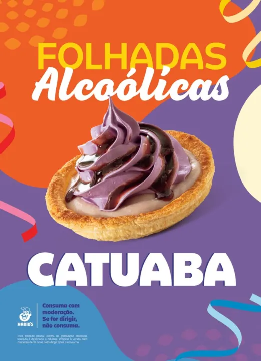 Habib´s lança esfirras alcoólicas para o carnaval com quatro sabores inspirados em drinques
