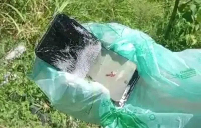 Celular teria sido encontrado quebrado perto da casa do suspeito