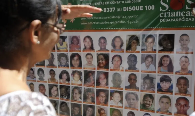 Só no Rio de Janeiro 80 crianças desaparecem, em média, todo mês.