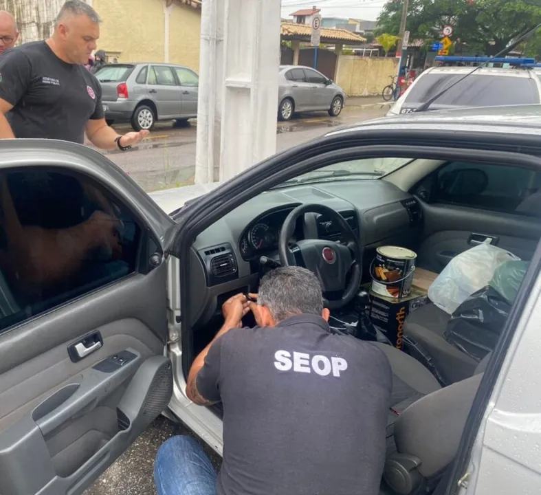 Veículo ficou retido para ser periciado