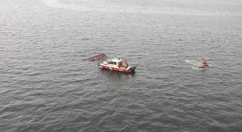 Fortes chuvas teriam provocado naufrágio entre a Ilha do Governador e Paquetá