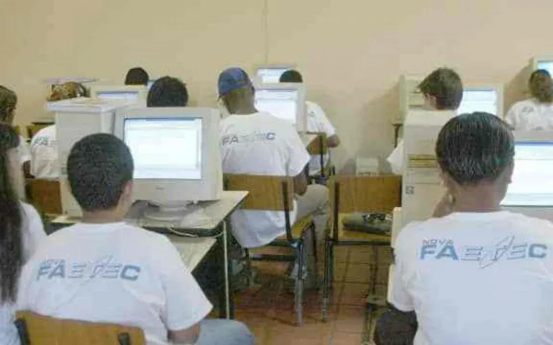 As inscrições da Faetec terminam no dia 6 de fevereiro.