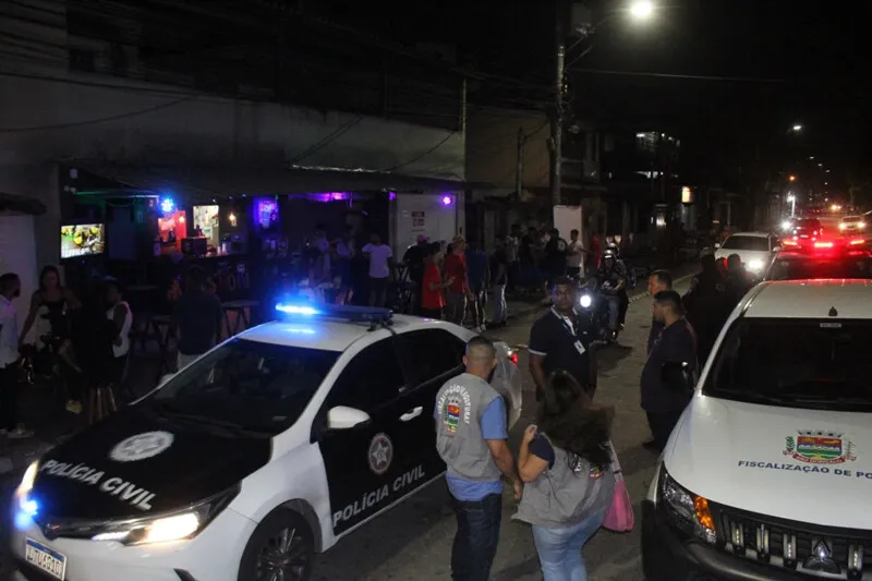 Toda ação contou com o apoio da Guarda Municipal