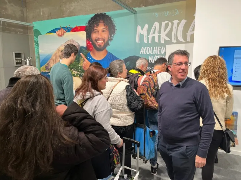 A cidade de Maricá estreou, na Fitur, a marca “Maricá, acolhedora por natureza” como identidade internacional