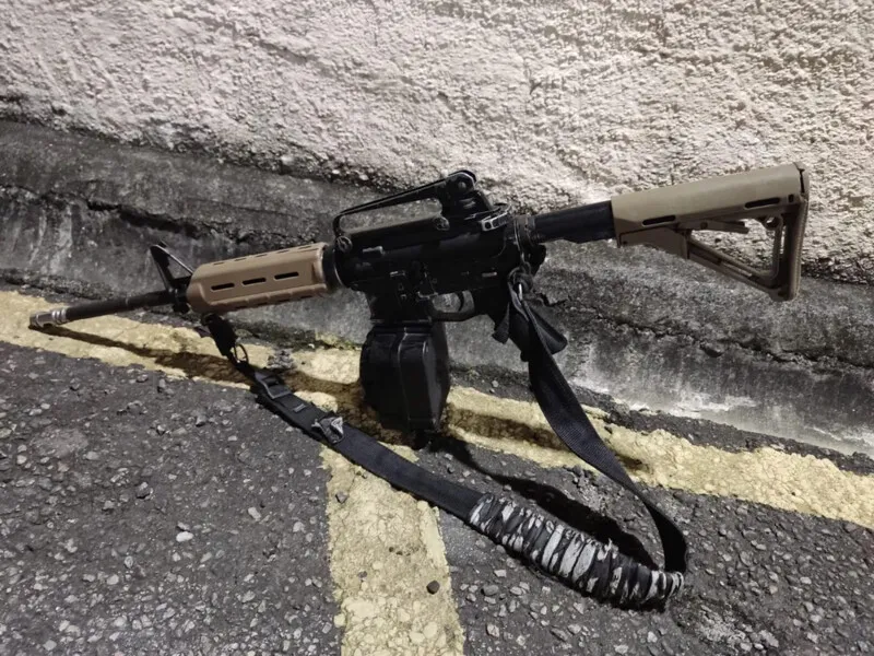 Arma usada pelo criminoso foi apreendida pela polícia