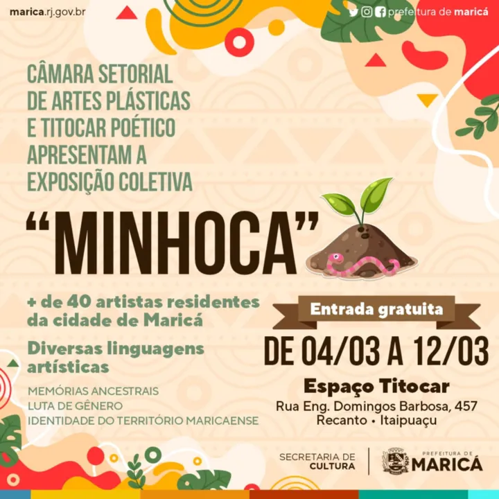 Mostra é gratuita e aberta à visitação
