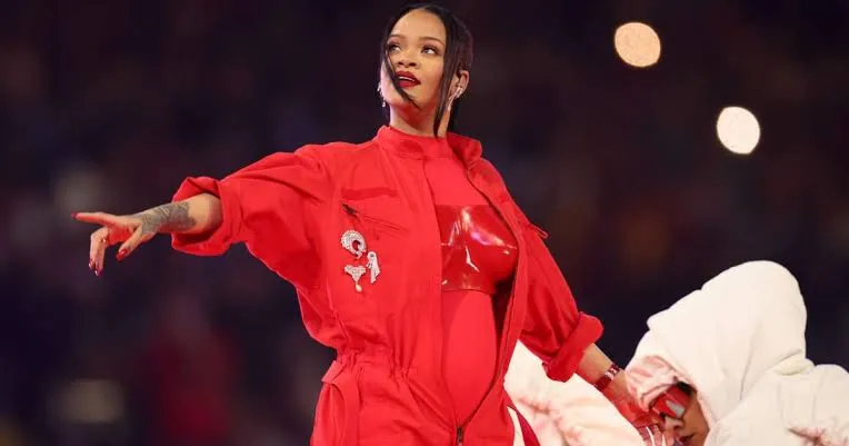 A última apresentação de Rihanna foi no intervalo do Super Bowl