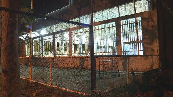 Quadra onde ocorreu o incidente
