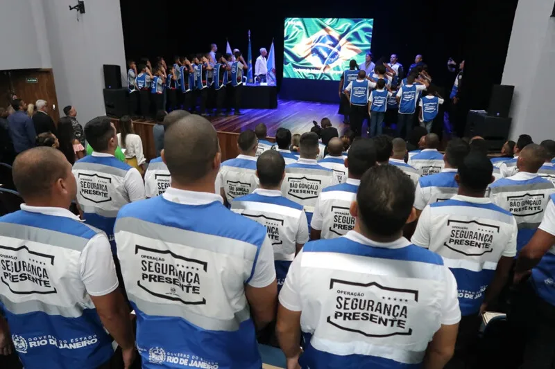 Operação São Gonçalo Presnte celebra expansão do programa de segurança pública