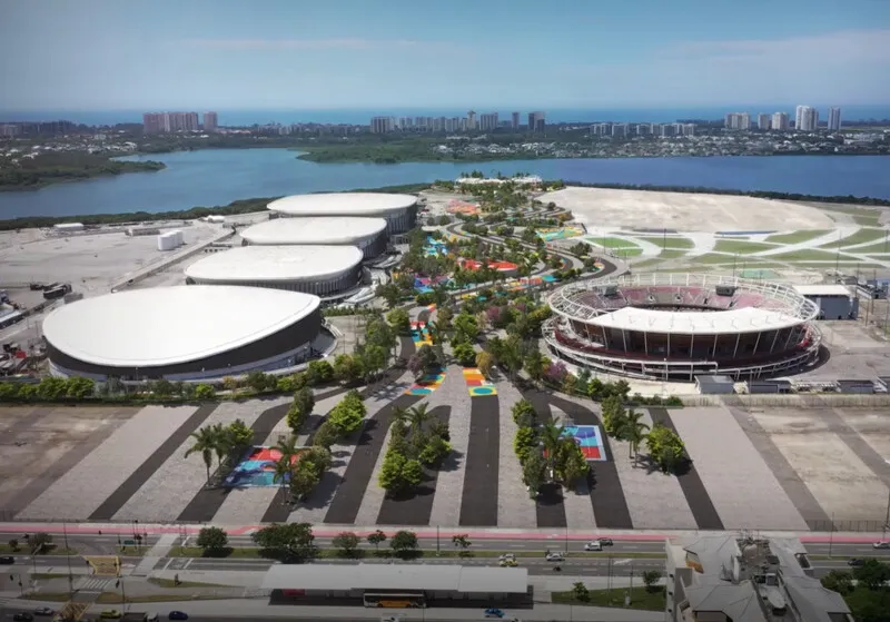 Simulação mostra como ficará o Parque Rita Lee na área de 36 mil metros quadrados do Parque Olímpico
