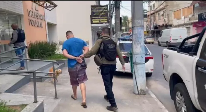 Homem foi preso nesta manhã