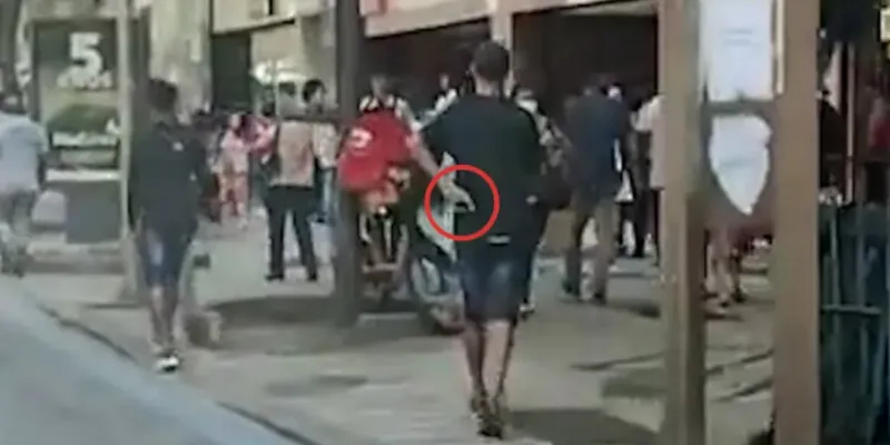 Imagens filmadas por taxista ajudou encontrar os suspeitos