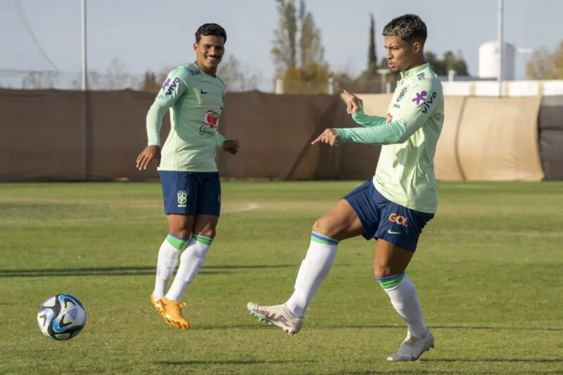 Treinamento da Seleção Brasileira Sub-20 na Argentina