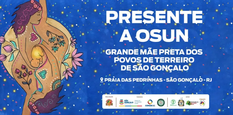 Evento vai  contar com a presença de dezenas de terreiros da cidade de São Gonçalo