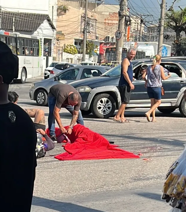Quando os bombeiros chegaram ao local, a vítima já estava morta