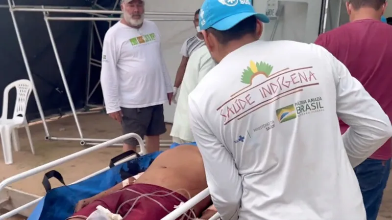 Dois feridos foram transferidos para hospital em Boa Vista