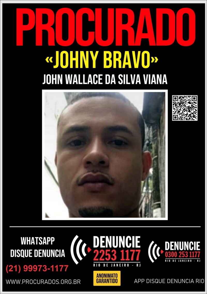 Polícia investiga se o traficante 'Johnny Bravo', chefe da Rocinha,  espancou esposa após suposta traição