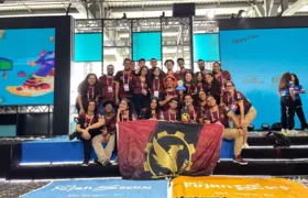 Adolescentes de SG conquistam título em festival internacional de robótica