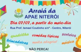 Apae Niterói promove festa julina beneficente na próxima sexta