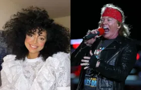 Brasileira trai marido com vocalista da banda Guns N’ Roses