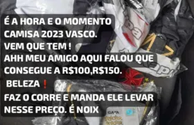 Caminhão com camisas novas do Vasco é roubado no Rio