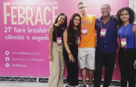 Projetos de alunos da Faetec se destacam durante a Febrace e são premiados