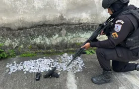 Dois são presos em ação policial no Jardim Catarina