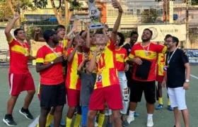 Equipe de futebol de projeto social vence Copa de Fut7 de SG