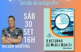 Escritor de Itaboraí lança seu terceiro livro com sessão de autógrafos