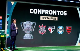 Flamengo e São Paulo decidirão semifinais da Copa do Brasil em casa