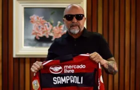 Flamengo negocia rescisão com Sampaoli, afirma site
