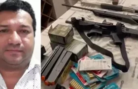 PF encontra arsenal de armas na casa de suspeito de financiar atos do 8 de janeiro