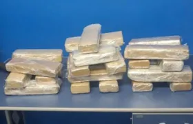 Homem é preso com tabletes de maconha na Rodoviária do Rio