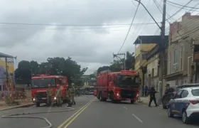 Incidente em obra do MUVI causa vazamento de gás em via pública de SG