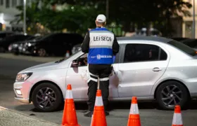 Lei Seca flagrou centenas de motoristas alcoolizados no fim de semana